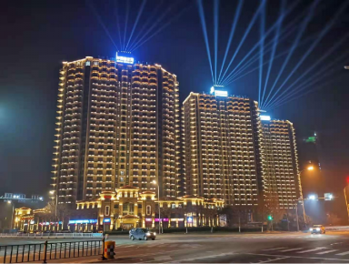 威海(hai)市華瀚大湖(hu)公館樓體及週邊景觀亮化工程